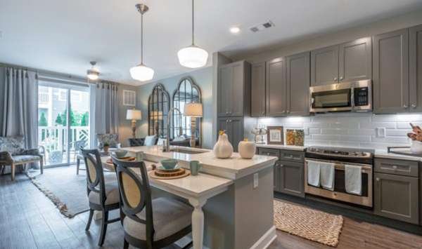 Kitchen Cabinets - Avenida Cool Springs - Shaker White